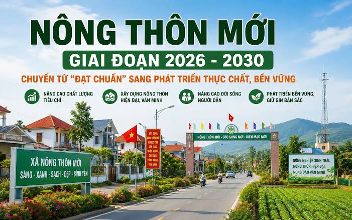 Đắk Lắk ban hành Bộ tiêu chí xã nông thôn mới giai đoạn 2026 - 2030