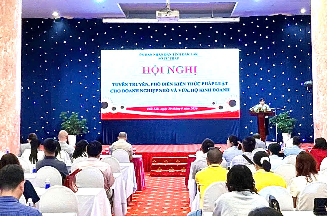 Tăng cường hỗ trợ pháp lý cho doanh nghiệp nhỏ và vừa, hộ kinh doanh