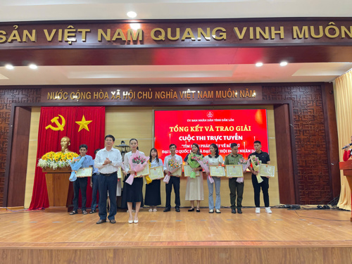 Tổng kết, trao giải Cuộc thi trực tuyến “Tìm hiểu pháp luật về bầu cử đại biểu Quốc hội và đại biểu Hội đồng nhân dân”