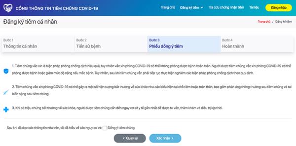 Hướng dẫn đăng ký online tiêm vaccine COVID-19