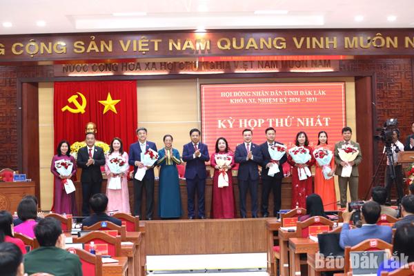Đồng chí Cao Thị Hòa An tái đắc cử Chủ tịch HĐND tỉnh Đắk Lắk khóa XI, nhiệm kỳ 2026 - 2031
