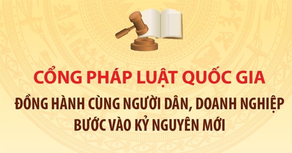 Hoàn thiện hành lang pháp lý để Cổng Pháp luật quốc gia phục vụ người dân và doanh nghiệp hiệu quả hơn