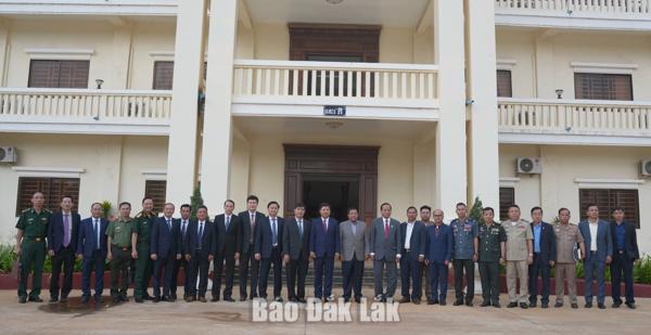 Đắk Lắk và Mondulkiri thắt chặt quan hệ hữu nghị, hợp tác toàn diện