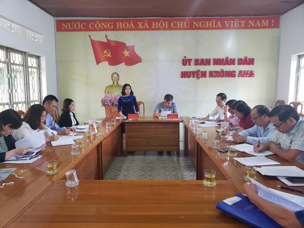 Kiểm tra công tác tư pháp tại huyện Krông Ana