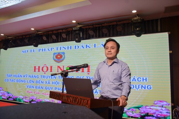 Nâng cao kỹ năng truyền thông dự thảo chính sách