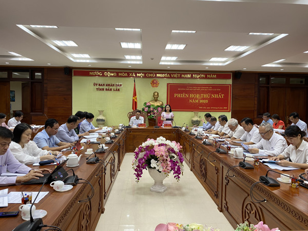Hội đồng phối hợp phổ biến, giáo dục pháp luật tỉnh tổ chức phiên họp lần thứ nhất năm 2023