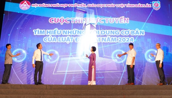 Chính thức phát động Cuộc thi trực tuyến “Tìm hiểu những nội dung cơ bản của Luật Đất Đai năm 2024”