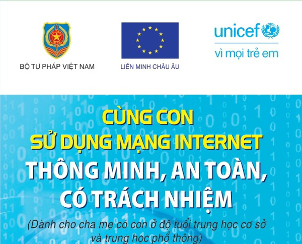 Tờ gấp phòng, chống xâm hại trẻ em trên không gian mạng