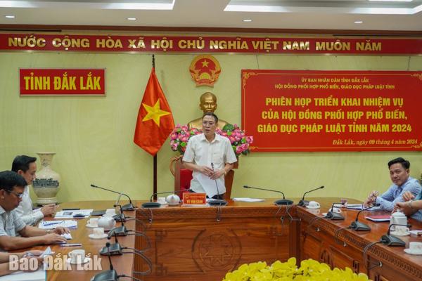 Chủ động hơn nữa trong công tác tuyên truyền, phổ biến, giáo dục pháp luật