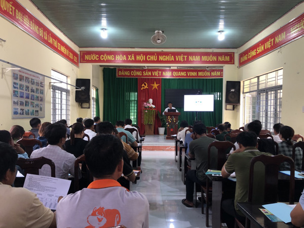 Kết quả thực hiện hoạt động tập huấn điểm về trợ giúp pháp lý trong chương trình mục tiêu quốc gia năm 2024