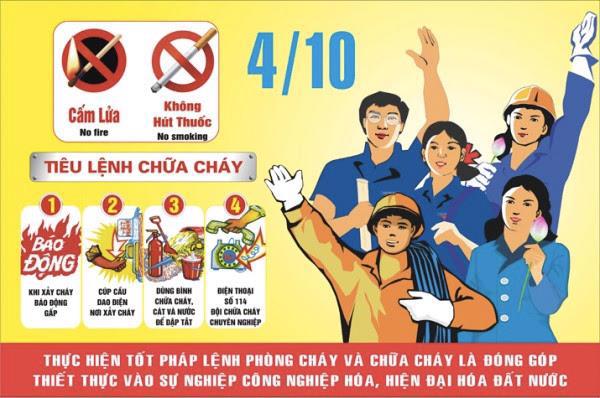 Tích cực hưởng ứng “Ngày toàn dân phòng cháy và chữa cháy”