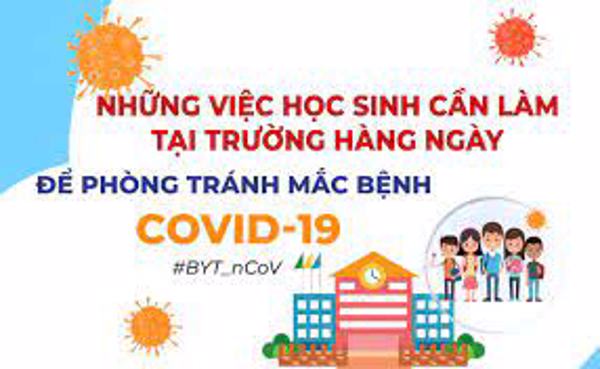 [Graphic] Lưu ý cần biết để phòng dịch COVID-19 khi học sinh đi học trở lại 