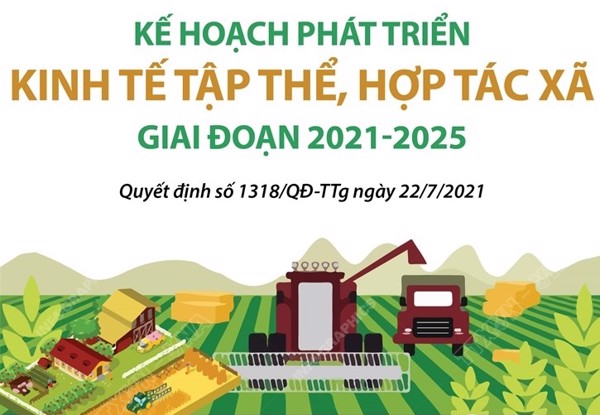 Kế hoạch phát triển kinh tế tập thể, hợp tác xã giai đoạn 2021 - 2025
