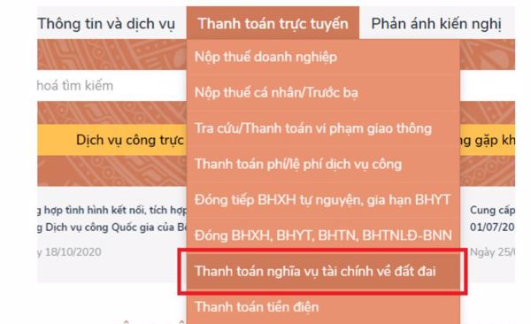 Từ ngày 15/7/2021, Đắk Lắk triển khai thanh toán trực tuyến nghĩa vụ tài chính trong thực hiện thủ tục hành chính về đất đai cho hộ gia đình, cá nhân