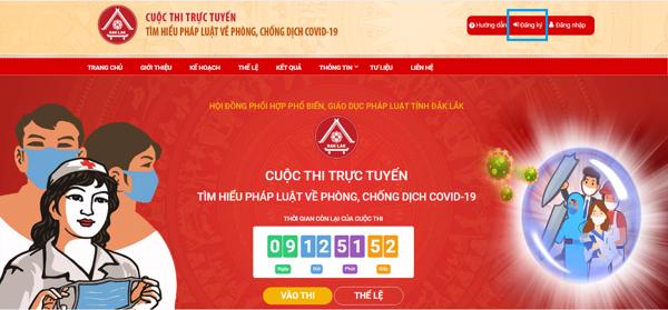 Cuộc thi trực tuyến “Tìm hiểu pháp luật về phòng, chống dịch COVID-19” – hoạt động điểm nhấn hưởng ứng Ngày Pháp luật Việt Nam năm 2021