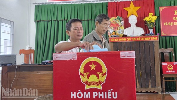 Đắk Lắk: Tỷ lệ cử tri đi bầu cử đạt 99,91%