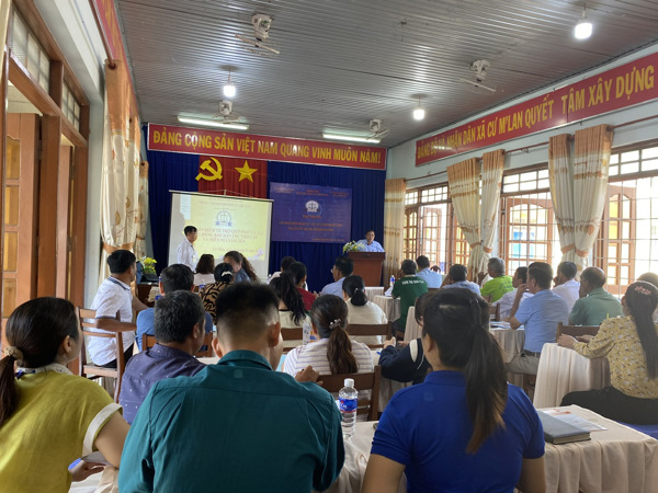 Trung tâm Trợ giúp pháp lý phối hợp với Chi hội Luật gia Sở Tư pháp tổ chức tập huấn điểm về trợ giúp pháp lý và tư vấn pháp luật tại cơ sở