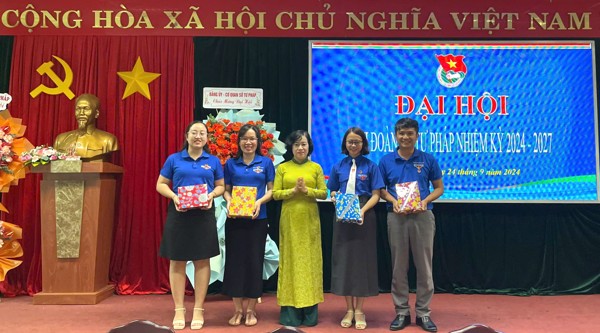 Đại hội Chi Đoàn TNCS Hồ Chí Minh Sở Tư pháp tỉnh Đắk Lắk  nhiệm kỳ 2024 - 2027