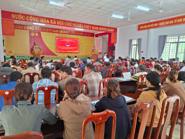 Tổ chức tập huấn điểm về tiếp cận trợ giúp pháp lý cho vùng đồng bào dân tộc thiểu số tại Xã Ea Drông và xã Cư M’ta, tỉnh Đắk Lắk