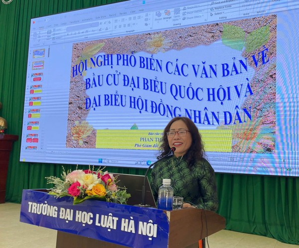 Đắk Lắk: Tổ chức Hội nghị tuyên truyền pháp luật bầu cử đại biểu Quốc hội khóa XVI và đại biểu Hội đồng nhân dân các cấp 