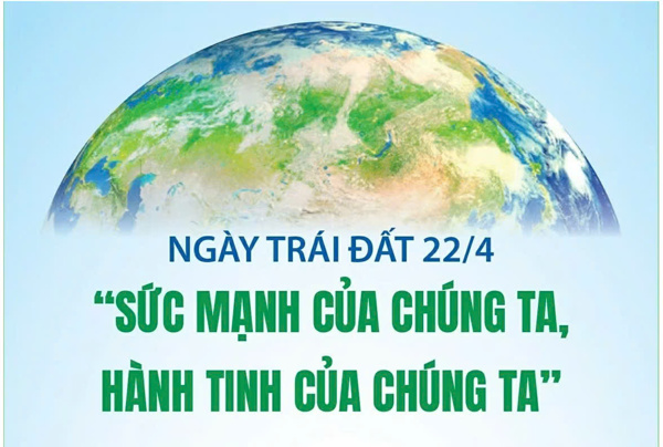 Ngày Trái Đất 22/4: “Sức mạnh của chúng ta, hành tinh của chúng ta”
