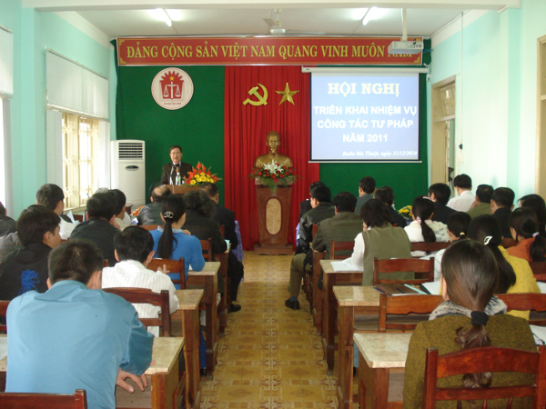 UBND tỉnh phê chuẩn Kế hoạch triển khai các nhiệm vụ công tác Tư pháp năm 2011