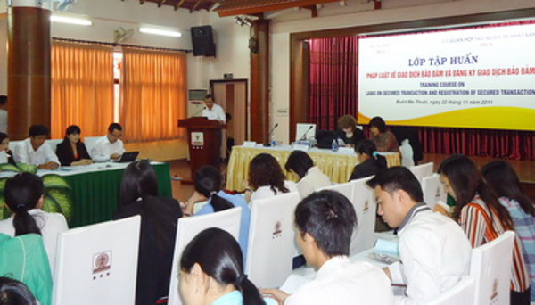 Bộ Tư pháp tổ chức Hội nghị tập huấn, bồi dưỡng pháp luật về giao dịch bảo đảm và đăng ký giao dịch bảo đảm cho các tỉnh Tây Nguyên