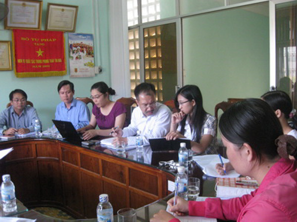  Kiểm tra liên ngành về trợ giúp pháp lý trong Chương trình giảm nghèo tại tỉnh