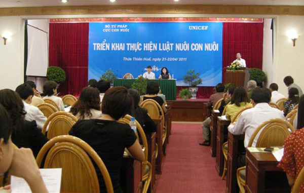 Bộ Tư pháp tập huấn Luật Nuôi con nuôi và Nghị định 19/2011/NĐ-CP