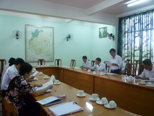 Kiểm tra công tác củng cố, kiện toàn tổ chức và nâng cao năng lực, hiệu quả hoạt động của cơ quan Tư pháp cấp huyện, cấp xã tại huyện Lắk và M’Drắk