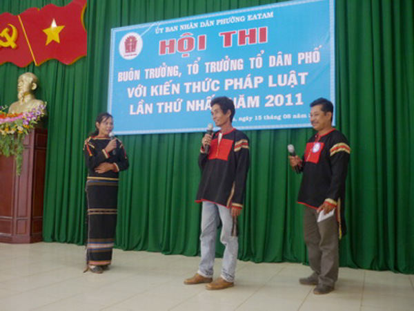 21/21 phường, xã của Thành phố Buôn Ma Thuột tổ chức thành công Hội thi “Trưởng thôn, buôn, tổ dân phố với kiến thức pháp luật”