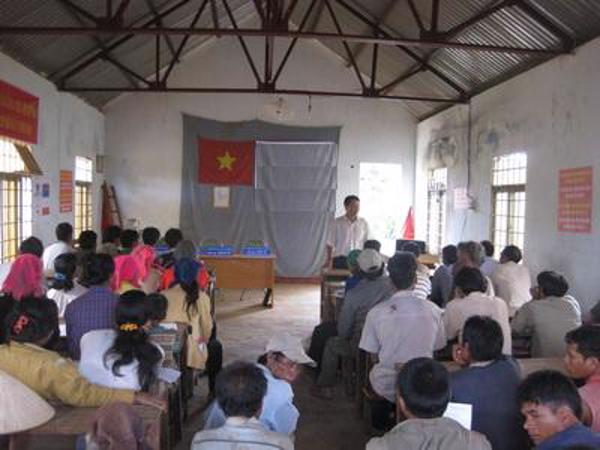 Hoạt động của Trung tâm Trợ giúp pháp lý Nhà nước tỉnh tháng 8 năm 2011