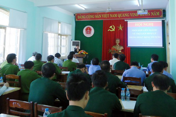 Tổ chức Hội nghị phối hợp liên ngành về trợ giúp pháp lý trong hoạt động tố tụng năm 2012 