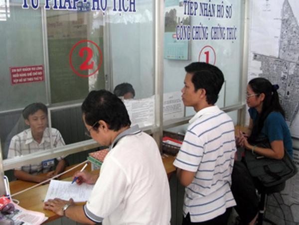 Sở Tư pháp chỉ đạo thực hiện Nghị định số 04/2012/NĐ-CP của Chính phủ