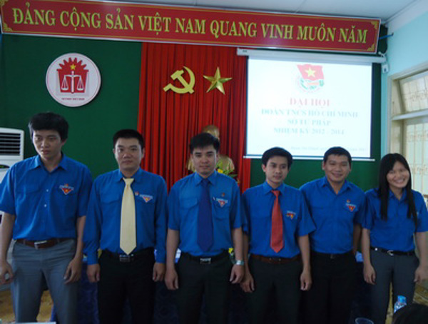 Đoàn thanh niên cộng sản Hồ Chí Minh Sở Tư pháp tổ chức Đại hội nhiệm kỳ 2012 - 2014