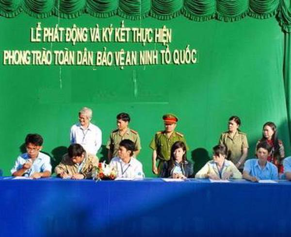 Chương trình của Ban Thường vụ Tỉnh ủy về tăng cường sự lãnh đạo của Đảng đối với phong trào toàn dân bảo vệ an ninh Tổ quốc trong tình hình mới