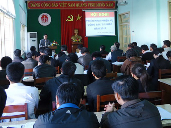 Sở Tư pháp phát động phong trào thi đua đặc biệt kỷ niệm 30 năm thành lập Sở và 67 năm thành lập Ngành Tư pháp Việt Nam