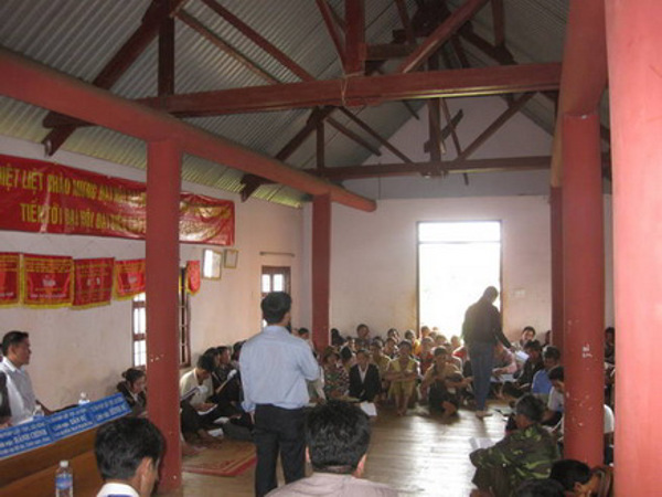 Trung tâm Trợ giúp pháp lý tổ chức trợ giúp pháp lý lưu động tại xã Cư Pơng, huyện Krông Búk