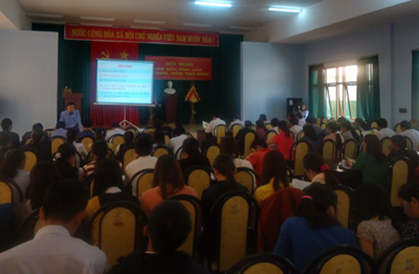  Tổ chức Hội nghị phổ biến pháp luật về phòng, chống tham nhũng cho cán bộ, công chức, viên chức Sở Lao động, Thương binh và Xã hội tỉnh 