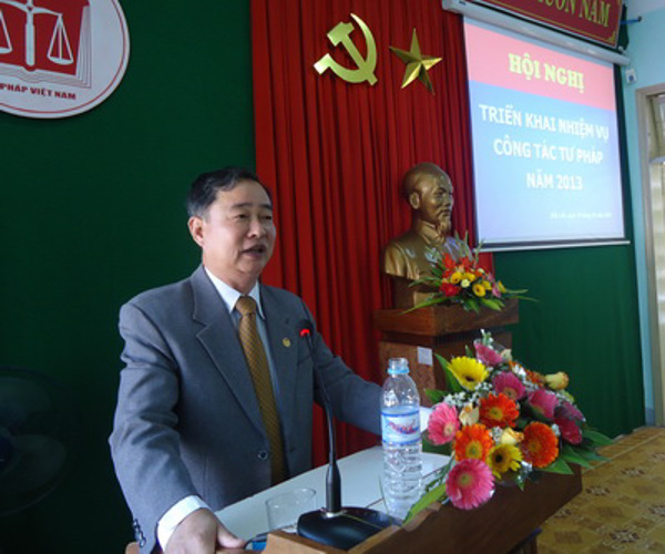 Sở Tư pháp tổ chức Hội nghị triển khai công tác Tư pháp năm 2013 