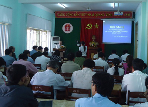 Nghị định quy định chi tiết một số điều và biện pháp thi hành Luật Phổ biến, giáo dục pháp luật