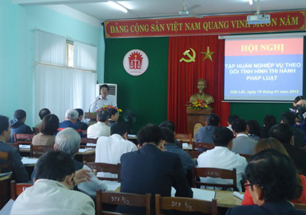 UBND tỉnh ban hành Chỉ thị tăng cường công tác theo dõi tình hình thi hành pháp luật trên địa bàn tỉnh