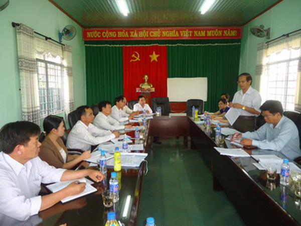 Kiểm tra công tác tư pháp 6 tháng đầu năm 2013 tại huyện Kr ông Búk 