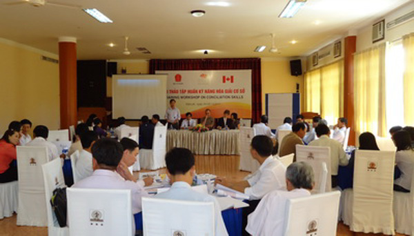 Quốc hội ban hành Luật Hòa giải ở cơ sở năm 2013