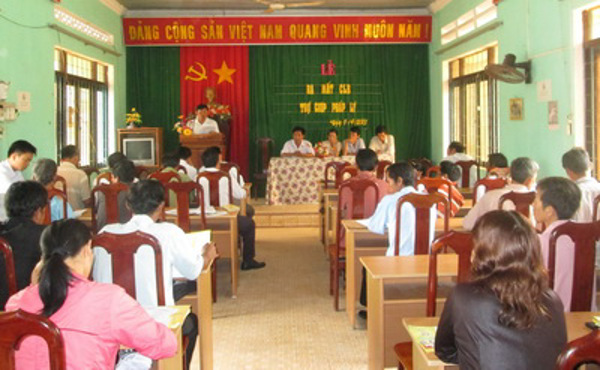 Tỉnh Đắk Lắk củng cố, kiện toàn hoạt động của các Câu lạc bộ, Cộng tác viên trợ giúp pháp lý
