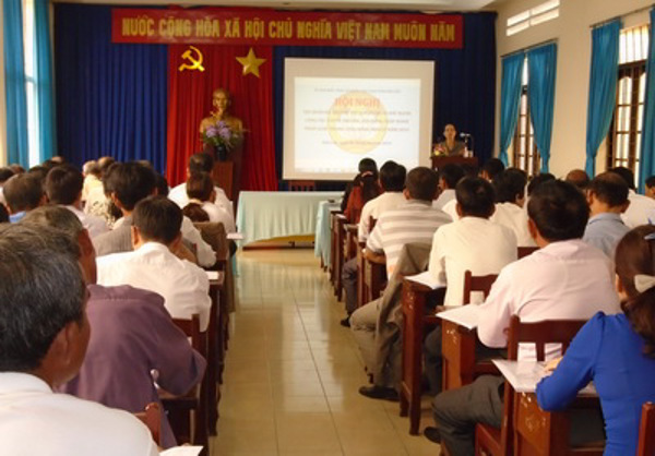 Ban hành Kế hoạch triển khai  mô hình điểm vận động chấp hành pháp luật trong cộng đồng dân cư