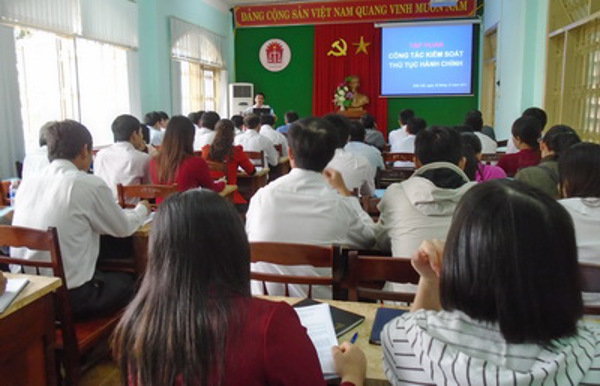 Hội nghị tập huấn nghiệp vụ công tác kiểm soát thủ tục hành chính
