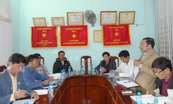 Hội Cựu chiến binh Sở Tư pháp tổ chức Hội nghị triển khai  nhiệm vụ hoạt động năm 2015