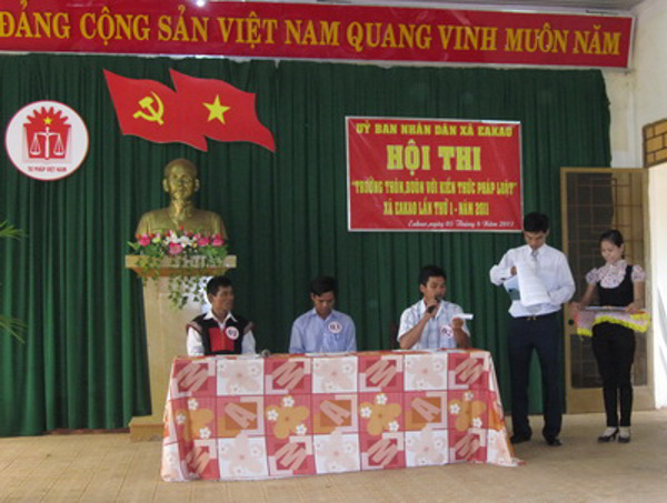 Thông tư mới quy định về báo cáo viên, tuyên truyền viên pháp luật