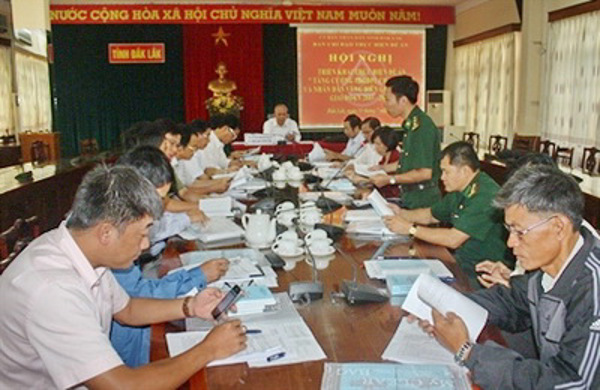 Xã Krông Na - huyện Buôn Đôn - đơn vị chỉ đạo điểm của Đề án “Tăng cường phổ biến, giáo dục pháp luật cho cán bộ, nhân dân vùng biên giới”